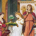 Picture: Mural depicting the Parzival saga