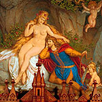 Picture: Mural depicting the Tannh&auml;user saga