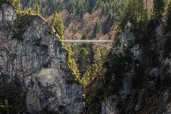 Bild: Marienbrücke über der Pöllatschlucht