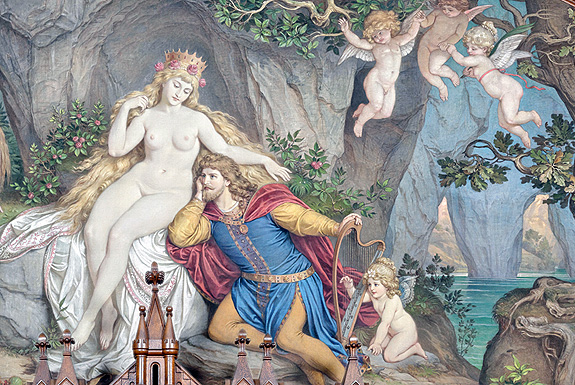 Imagen: Tannhäuser en el monte de Venus