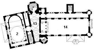 Picture: Plan of the 4th floor