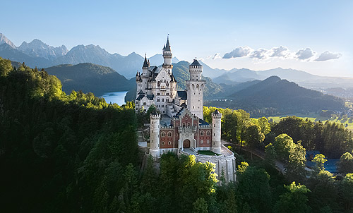 A Piece Of Europe Snow Globe Mini Kings Castle Neuschwanstein