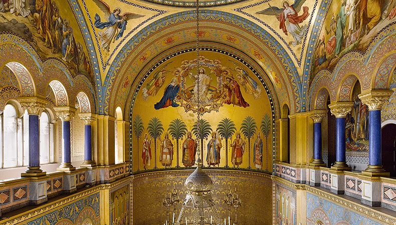 Image: Abside dans la salle du trône