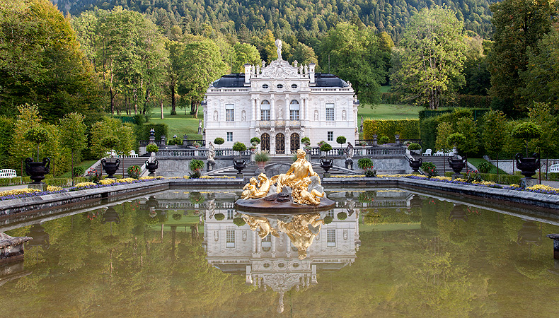 Imagen: El Palacio de Linderhof